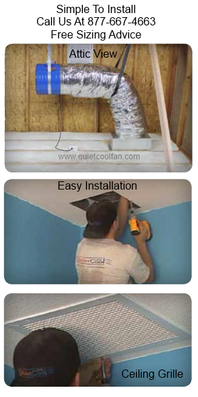 whole house fan install